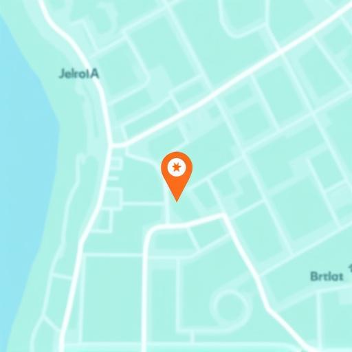 चेन्नई में इंद्र ट्यूनर्स के स्थान का नक्शा